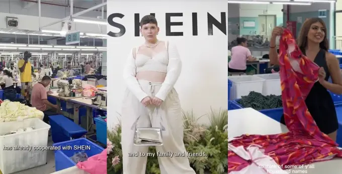 Influencerky čelí kritice za označení podmínek v továrně rychlé módy Shein v Číně jako příjemně překvapivé
